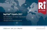 Presentación Rep Trak España 2017