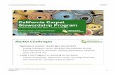 CARE California Carpet Stewardship Program 2016 Progress Report
