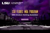 LSU Flores MBA Student Clothing Guidelines