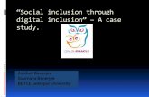 Social inclusion through digital inclusion