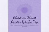 Gender toys project  psychology