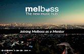 Join Melboss: Become a mentor