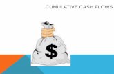 1.6 cummulative cash flow