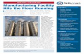 Manufacturing Facility Hits the Floor Running - Process Piping and HVAC System Installation