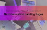 How to Generate More Conversions with Next-Gen Landing Pages