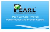 Pearl Car Care - Proven Performance and Proven Results