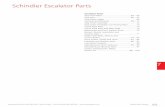 Schindler Escalator Parts - Adams Elevatoradamselevator.com/EscalatorCatalog_vol1/Schindler_63-100.pdf · Schindler Escalator Parts. 64 Escalator Parts Catalog Adams USA • Toll-Free