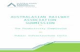 Submission 58 - Australasian Railway Association - Public ... Web viewThe Australasian Railway Association (ARA) is a not-for-profit member-based association that represents rail throughout