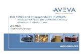 ISO 15926 and Interoperability in AVEVA - POSC Caesar · PDF fileISO 15926 and Interoperability in AVEVA ... AVEVA Schematic 3D Integrator AVEVA PDMS AVEVA VPE Workbench ISO 15926