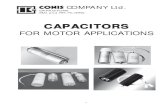 capacitors for motor applications - elcomp.netelcomp.net/conis.pdf · 3 MKP CAPACITORS FOR MOTOR APPLICATIONS GENERAL INFORMATION ELECTRICAL SPECIFICATIONS AND DEFINITIONS - …