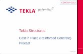 Tekla Structures - Indian Concrete Institute, · PDF fileTekla Structures - Concrete The Tekla BIM model allowed SCI to extract concrete lift drawings, material lists, details and
