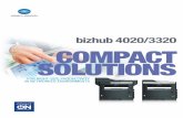 bizhub 4020/3320 COMPACT SOLUTIONS - Tap The Webcat.taptheweb.net/files/konicabrochures/4020-3320-Brochure.pdf · For all your document needs, count on Konica Minolta. Konica Minolta
