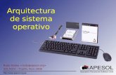 Arquitectura de sistema operativo - Rudy Godoy · PDF fileAr quitectura de sistema operativo SUN Linux Cluster Phoenix, located at the Information Technology Services (ZID) of Vienna