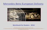 Mercedes-Benz European Deliverymercedes-benz-dealer.custhelp.com/ci/fattach/get/11554/0/filename/... · 1 Mercedes-Benz European Delivery Workbook for Dealers - 2014 This workbook