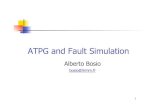 Course ATPG Fault Simulation - Laboratoire d'Informatique ...bosio/MEA_TEST/lec1.pdf · Automatic Test Pattern Generator (ATPG) 19 . ATPG Architecture 20 Circuit description Reduced