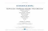 Software Defined Radio · PDF fileSoftware Defined Radio Handbook Preface SDR (Software Defined Radio) has revolutionized electronic systems for a variety of applications including