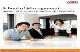 School of Management - AeU7 Project Management 3 ... proﬁle and assignment based ... The average duraon of the AeU MBA is 15 – 18 months. Semester 1 Semester 2 ... Lite.pdf ·