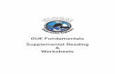 GUE Fundamentals Supplemental Reading · PDF filediving, came a collective identity reflecting the interests of its participants - recreational diving. An entire industry would soon