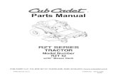 Parts Manual - Cub  · PDF fileRZT 42 Parts Manual CUB CADET LLC P.O. BOX 361131 CLEVELAND, OHIO 44136-0019 [ ] PRINTED IN U.S.A.