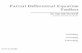 Partial Differential Equation Toolbox User's · PDF filePartial Differential Equation Toolbox User’s Guide ... Introduction ... flexible environment for the study and solution of
