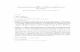 Analytic Solutions of Partial Di erential Equationskersale/Teach/M3414/Notes/m3414_1.pdf · Analytic Solutions of Partial Di erential Equations ... types of partial di erential equations