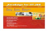 XtraEdge for IIT-JEE SEPTEMBER 2010 - Career · PDF fileXtraEdge for IIT-JEE 4 SEPTEMBER 2010 IIT-K To Coordinate 2011 JEE The IIT-K will be coordinating the IIT Joint Entrance Exam