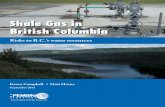 Shale Gas in British Columbia - Pembina Institute · PDF fileThe Pembina Institute 2 Shale Gas: Risks to B.C.’s water resources Campbell, Karen and Matt Horne Shale Gas in British