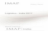 Logistics - India 2017 - IMAP India 2017.pdf · 2 / Logistics Sector in India The size of the logistics sector in India is estimated to be USD 260 billion. Unlike global trends, the