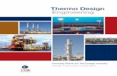 Thermo Design Engineering - omni-es.com Brochure.pdf · TEG glycol contactor exiting TDE shop was trucked to a local rail siding and delivered by rail to ... • Vessel fabrication