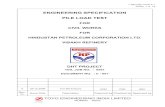 PILE LOAD TESTtenders.hpcl.co.in/tenders/tender_prog/TenderFiles/3744/Tender/SS... · PILE LOAD TEST FOR CIVIL ... (Latest Revision) Code of Practice for Design and construction of