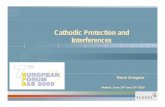 Cathodic Protection and Interferences - · PDF fileCathodic protection and interferences • Corrosion • Cathodic protection • Protection criterion • ON potential measurements