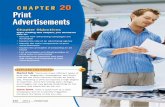CHAPTER 20 Print Advertisements - Mrs. Martinez's Class ...ledesma.weebly.com/uploads/5/7/6/0/5760661/20_book.pdf · CHAPTER 20 Chapter Objectives ... Chapter 20 — Print Advertisements