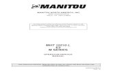 MANITOU NORTH AMERICA, INC. - MidTN Equipment & · PDF fileMANITOU NORTH AMERICA, INC. 6401 Imperial Drive Waco, TX 76712-6803 THIS OPERATOR'S MANUAL MUST BE KEPT IN THE LIFT TRUCK