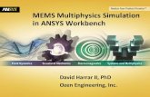 MEMS Multiphysics Simulation in ANSYS  · PDF file1 © 2011 ANSYS, Inc. August 29, 2011 MEMS Multiphysics Simulation in ANSYS Workbench David Harrar II, PhD Ozen Engineering, Inc