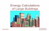 Energy Calculations of Large Buildings MATERIALS/energy cal for large... · Energy Calculations of Large Buildings. ... The design of HVAC systems for ... calculation by the bin method.