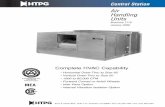 Central Station Air Handler AirHandling Units · PDF file6 3 Central Station GENERAL DESCRIPTION The Central Station Air Handler is an industrial grade product with heavy gauge mill-galvanized
