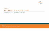DRAFT DA09 Section 8 - AIRAH · PDF fileDRAFT . DA09 Section 8 APPLIED PSYCHROMETRICS . MAY 2017 . ... psychrometric process of the air as it passes through the conditioning plant,