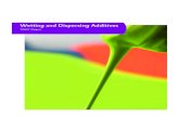 Technical Background Wetting and Dispersing Additives · PDF fileTechnical Background_Wetting and Dispersing Additives page 85 Optimal dispersion and stabilization of pigment particles