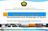 KEMENTERIAN ENERGI DAN SUMBER DAYA MINERALenergy-indonesia.com/03dge/0140130suiryoku.pdf · KEMENTERIAN ENERGI DAN SUMBER DAYA MINERAL DIREKTORAT JENDERAL ENERGI BARU, TERBARUKAN