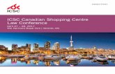 ICSC Canadian Shopping Centre Law Conference · PDF fileCharlene Schafer and ... Tudor 7 & 8, Main Mezzanine Floor ... ICSC Canadian Shopping Centre Law Conference 6 PARTICIPANTS Ken