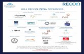 2014 RECON MENA SPONSORS - Middle East Council of …mecsc.olasoft.com/uploaded/web/Events/Recon Brochure Retail 2014... · 2014 RECON MENA SPONSORS ... Brett Schafer, CRX, CDP CEO