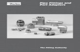 Pipe Fittings and Port Adapters - Maryland Metricsmdmetric.com/4300/Pipe Fittings and Port Adapters.pdf · G4 Parker Hanniﬁn Corporation Tube Fittings Division Columbus, Ohio 4300