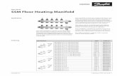 Data Sheet SSM Floor Heating Manifoldheating.danfoss.com/PCMPDF/SSM-manifold_VDUDW102.pdf · SSM Floor Heating Manifold Application ... G1 ISO228/1 359 G1 ISO228/1 G1 ISO228/1 G1