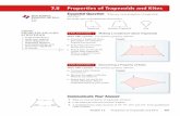 7.5 Properties of Trapezoids and Kites - Weeblylimitless-learning.weebly.com/.../tx_geo_07_05_kite_and_trapezoid.pdf · Section 7.5 Properties of Trapezoids and Kites 401 ... 7.5