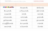 wordstudyspelling.com by year/Year...  · Web viewmonk. stink. pink. plank. tank. punk. cufflink. trunk. rink. wink. clonk. link. Author: sarah Created Date: 10/10/2015 10:13:00
