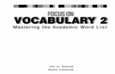 FOCUS ON VOCABULARY 2 - ielts-city.comielts-city.com/wp-content/pdf/focus-on-vocabulary-2-answers.pdf · Reading Strategy (page 5) A. TERM VERB WORD CLASS DETAILS/FEATURES. Society