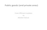 JLR-EC11-12 Public goods - jlr/courses/ECON11/JLR-EC11-12 Public good… · Outline • Public and Private goods • Markets – Pi tPriva te goods equilib iilibrium – Public goods
