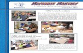 Fift h Grade Scientists - Maysville Local Schools 2014-15 newsletter.pdf · science tools to weigh objects in grams, observe plants closely ... Fift h Grade Scientists Magic Playdoh,
