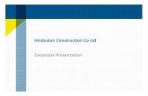 Hindustan Construction Co Ltd Corporate Presentationhccindia.com/pdf/HCC_roadshow_presentation_revised_march15.pdf · in PPP / BOT Strong Shareholder Base –Stable Investor Profile