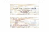ASME B31.3 Process Piping process piping course - 03 materials.pdf · ASME B31.3 Process Piping Course 3. Materials BECHT ENGINEERING COMPANY, INC. Materials -1 ASME B31.3 Process